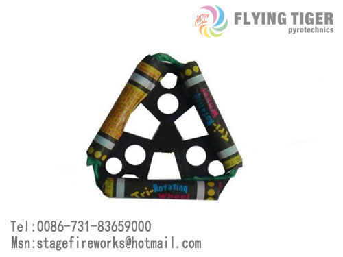Tri-rotating wheel